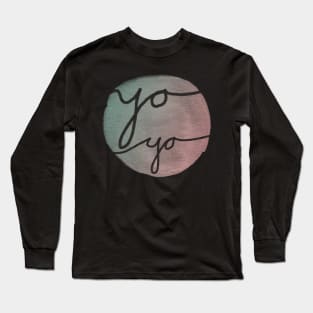 Yo Pronoun Pride Long Sleeve T-Shirt